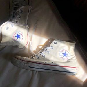 White High Top Converse